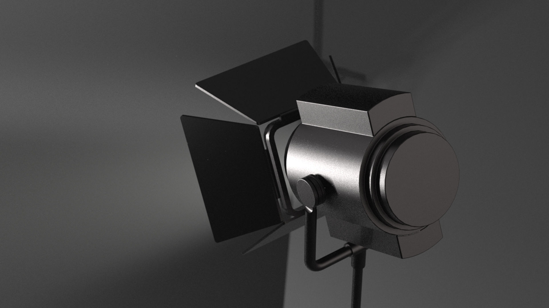 Professional Photostudio asset pack equipment 3D 3D model_8