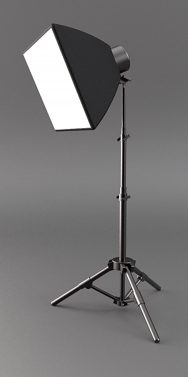 Professional Photostudio asset pack equipment 3D 3D model_5
