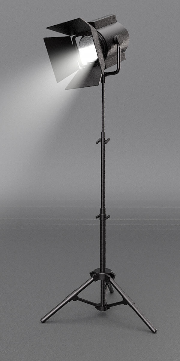 Professional Photostudio asset pack equipment 3D 3D model_4