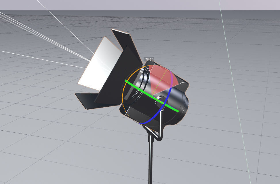 Professional Photostudio asset pack equipment 3D 3D model_10