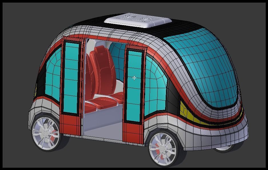 Smart minibus II 3D model_5