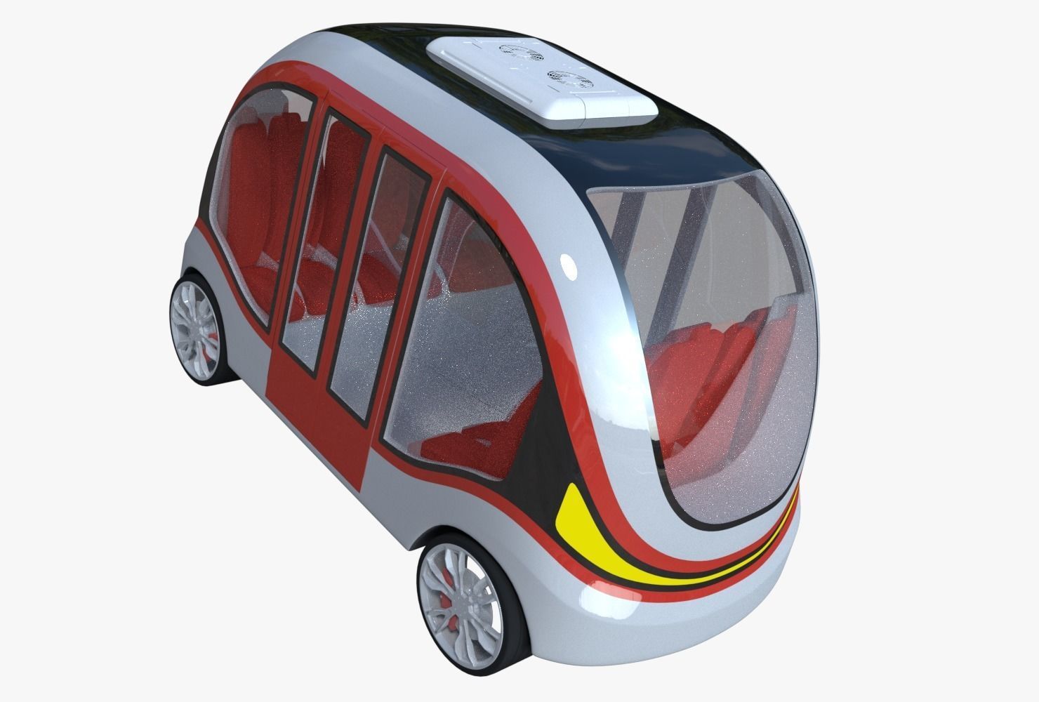 Smart minibus II 3D model_1