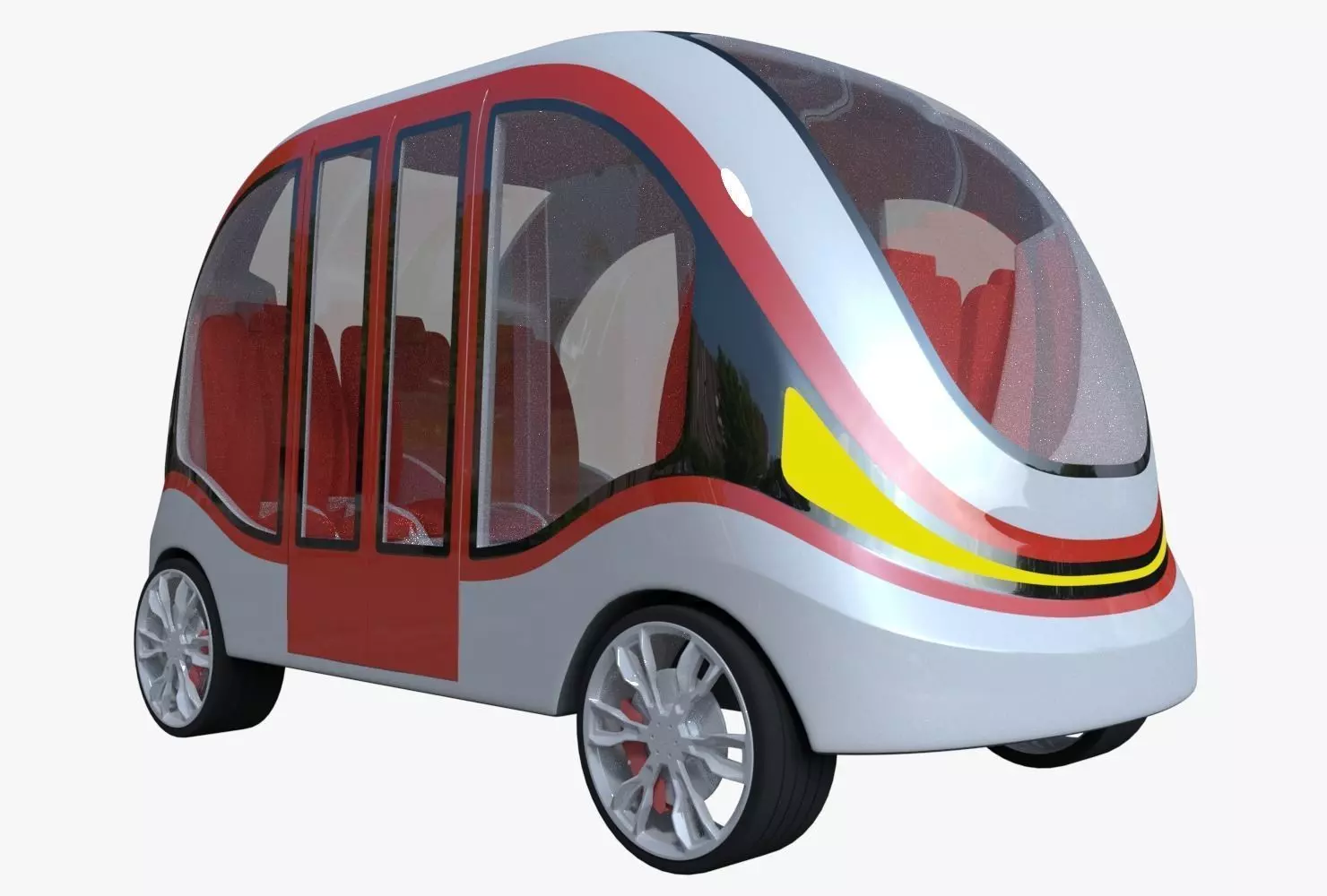 Smart minibus II 3D model_0