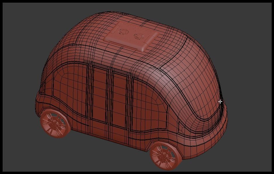 Smart minibus II 3D model_4