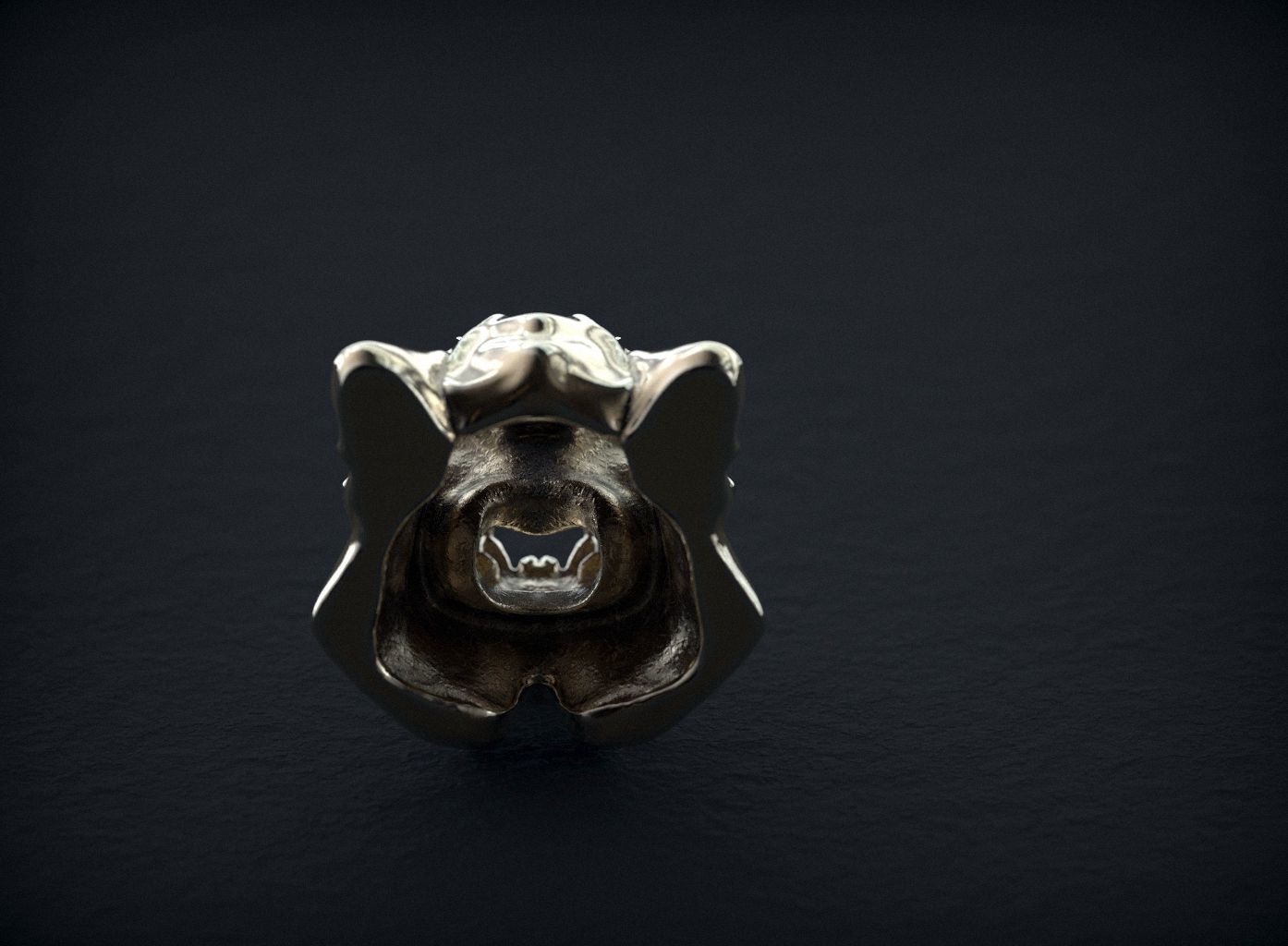 Big Cat Head Knocker 3D print model_8