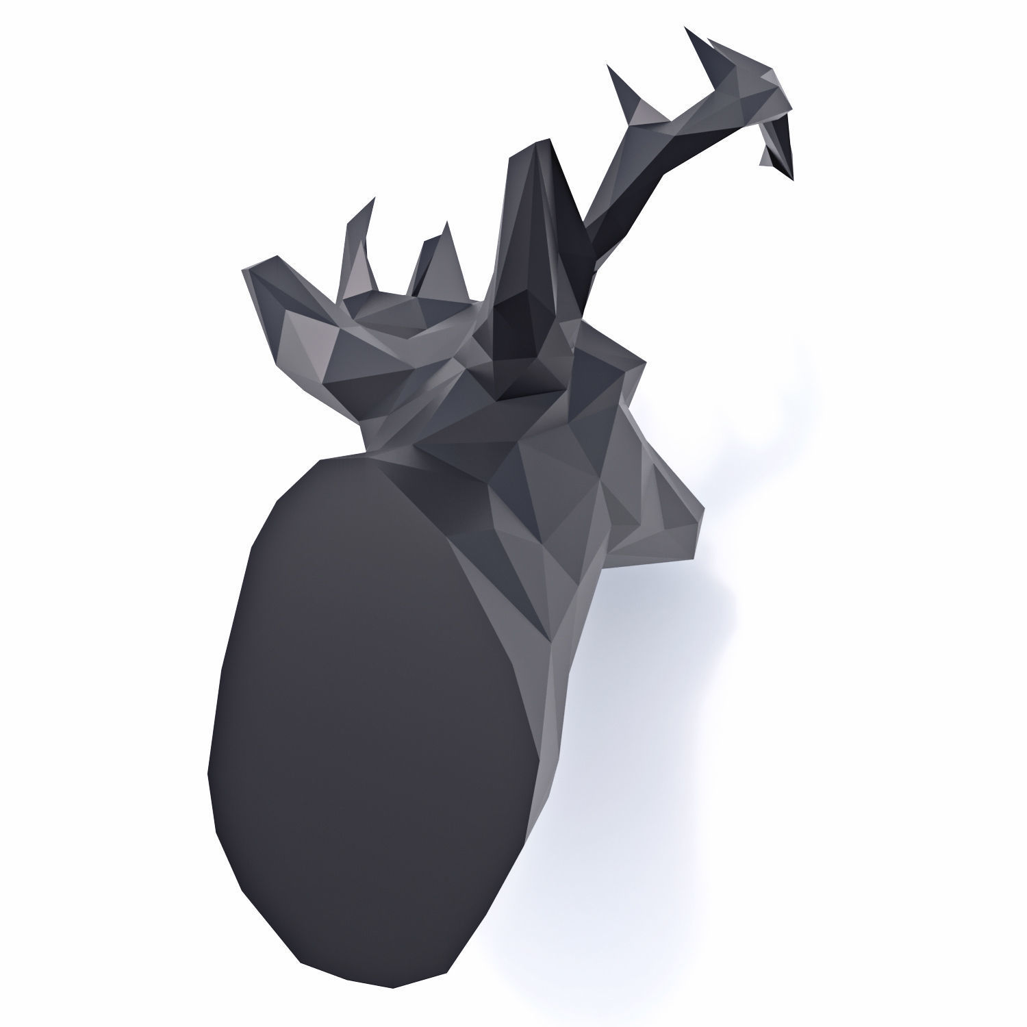 Deer Low Poly Low-poly 3D model_3