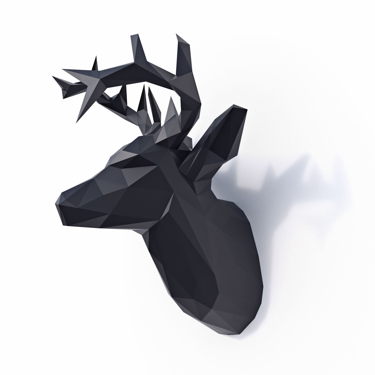 Deer Low Poly Low-poly 3D model_2
