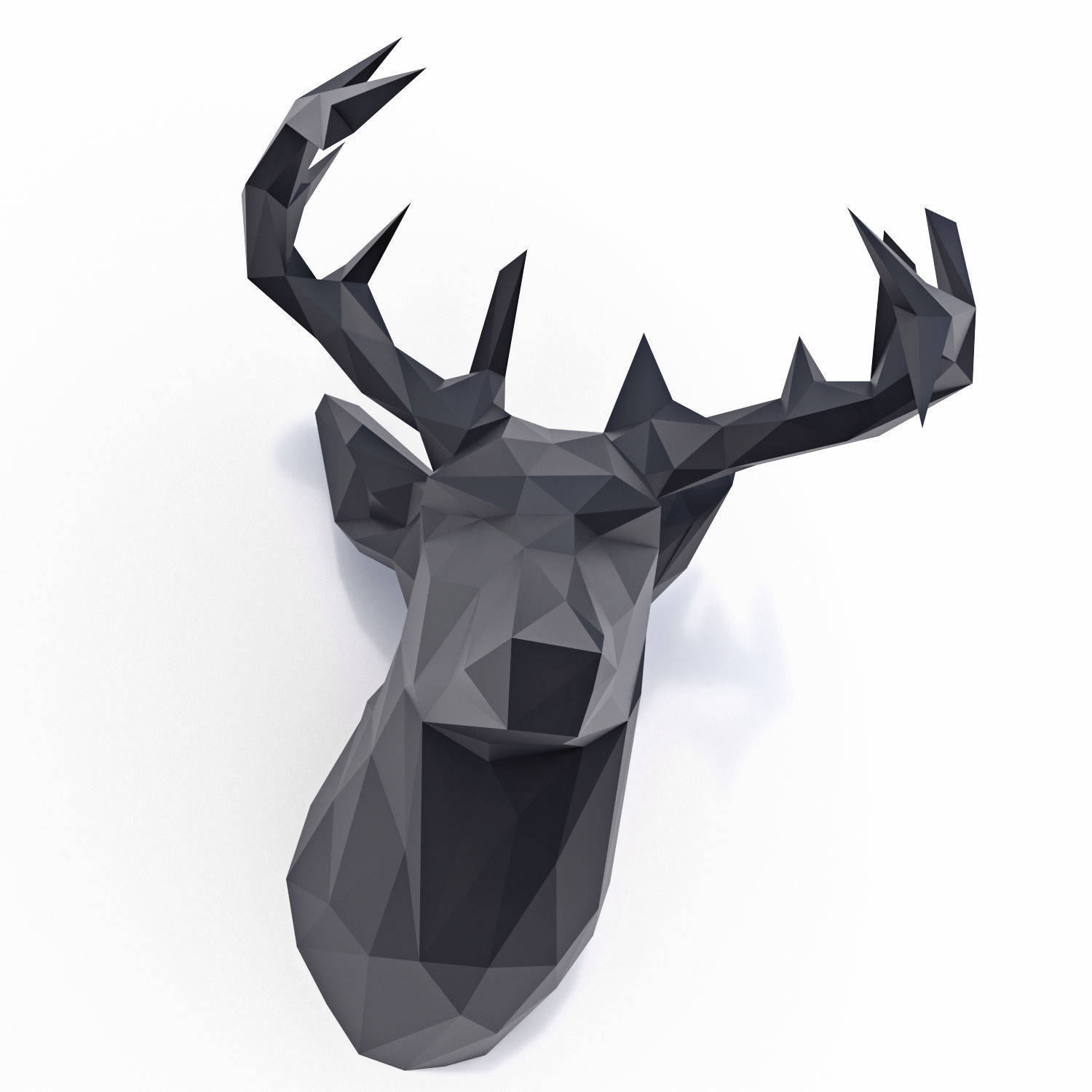 Deer Low Poly Low-poly 3D model_1