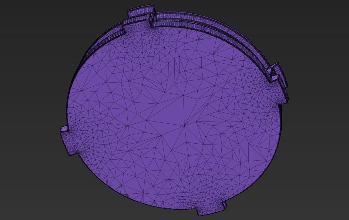 Decorative Brick Base Stand for figurines 3D print model_11