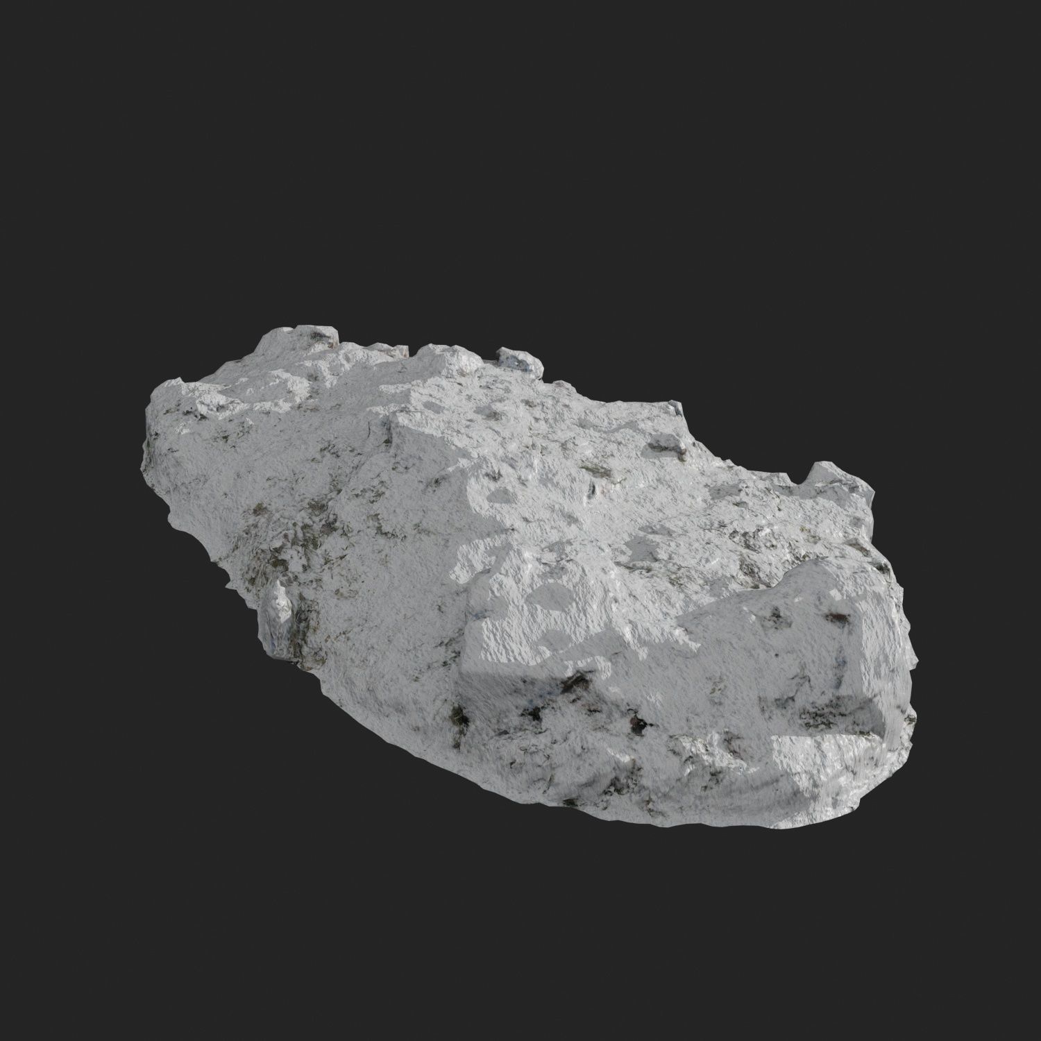 Cliff pack A snow bundle 3D model_10