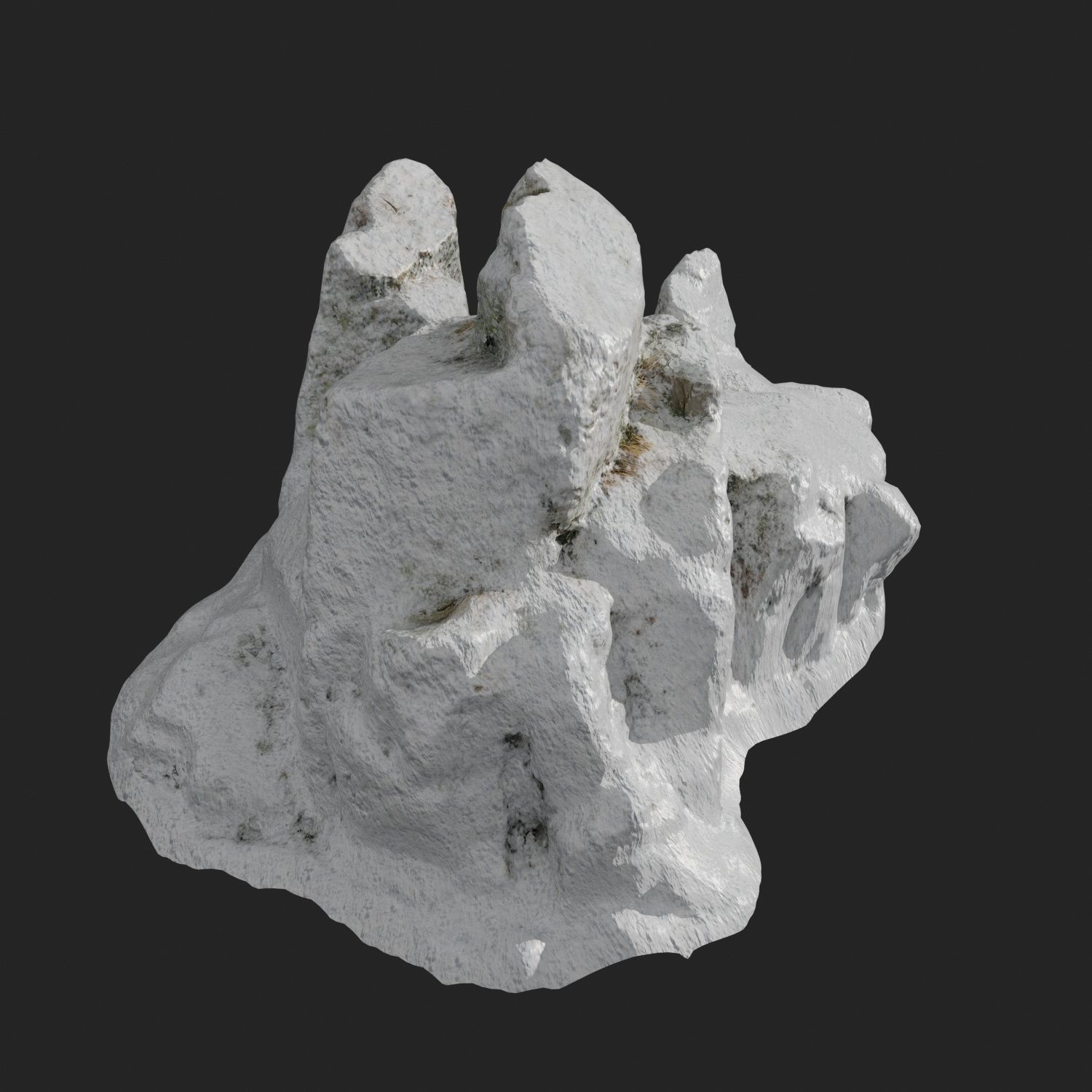 Cliff pack A snow bundle 3D model_19