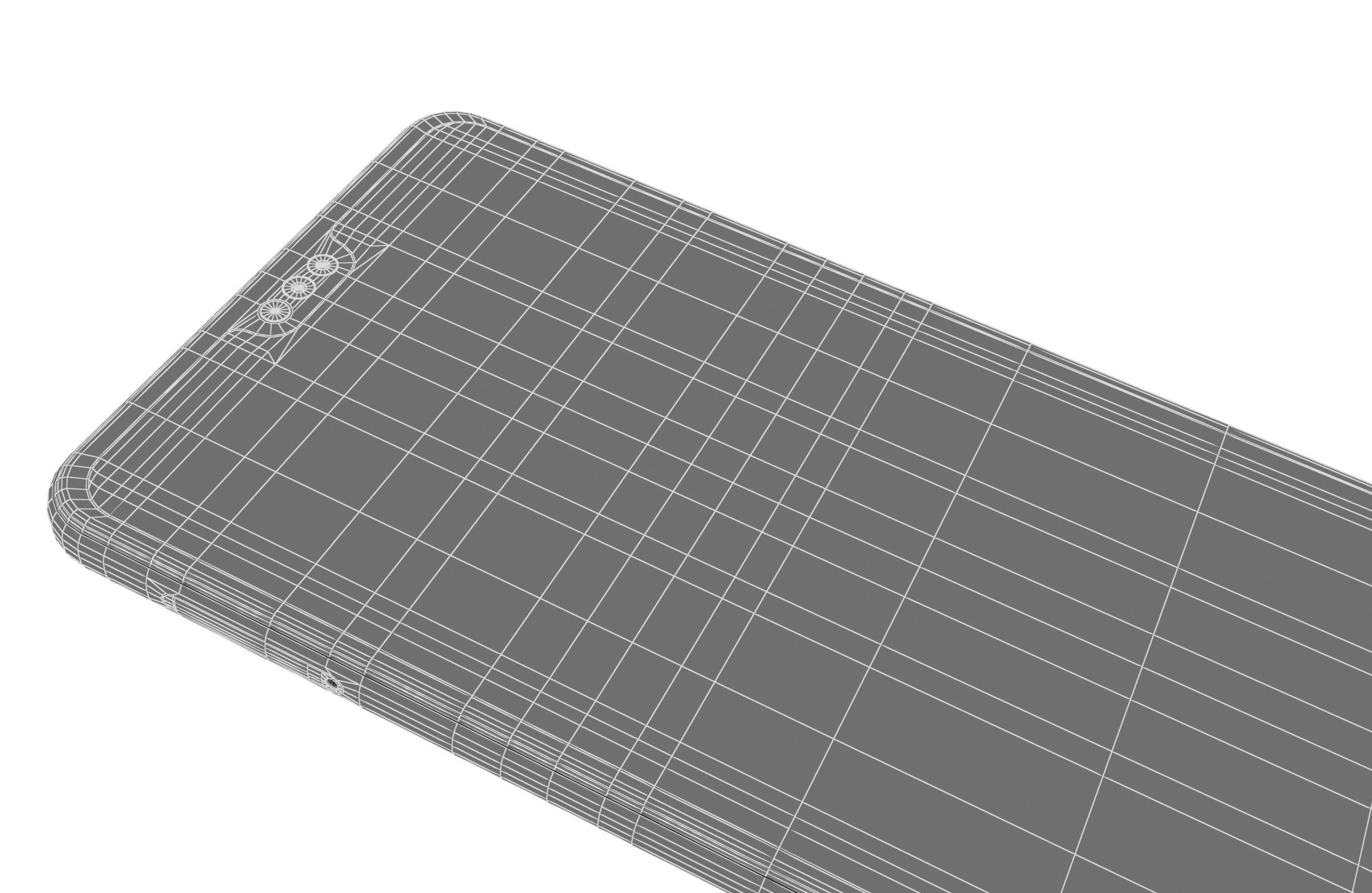 Huawei P20 Pink Gold 3D model_18