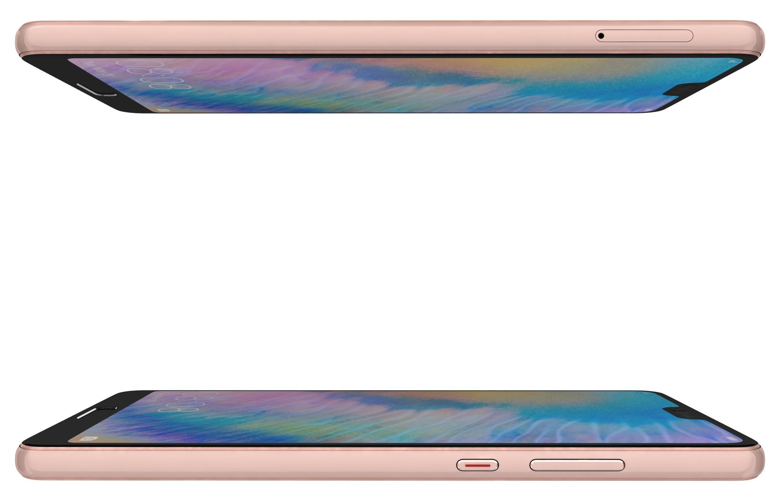Huawei P20 Pink Gold 3D model_3