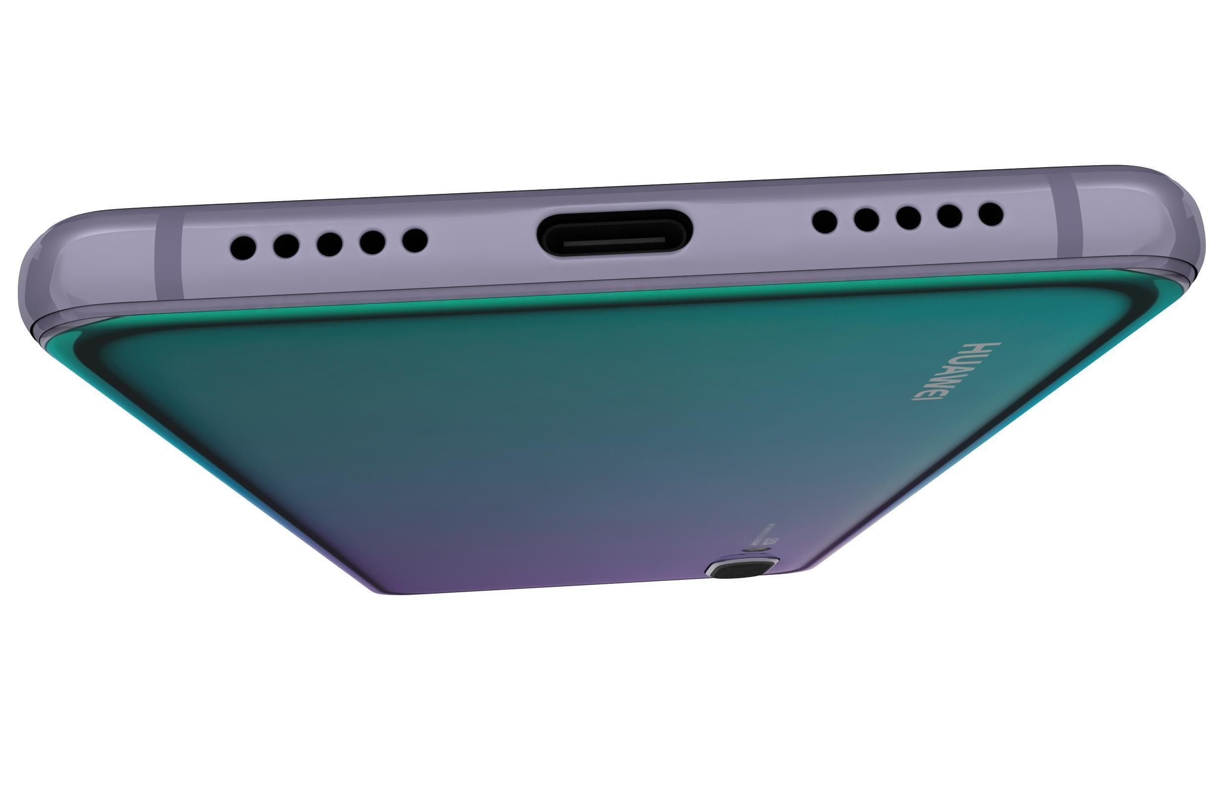 Huawei P20 All Colors 3D model_40