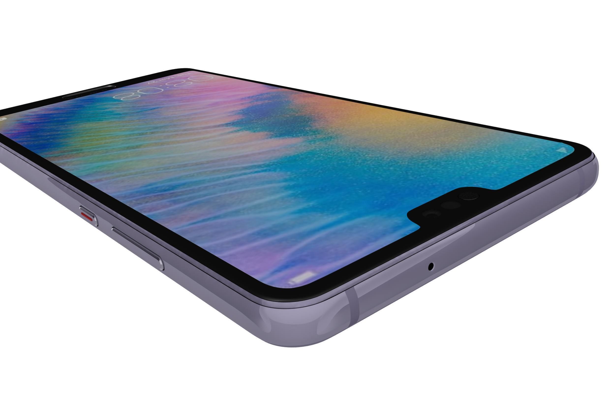 Huawei P20 All Colors 3D model_17