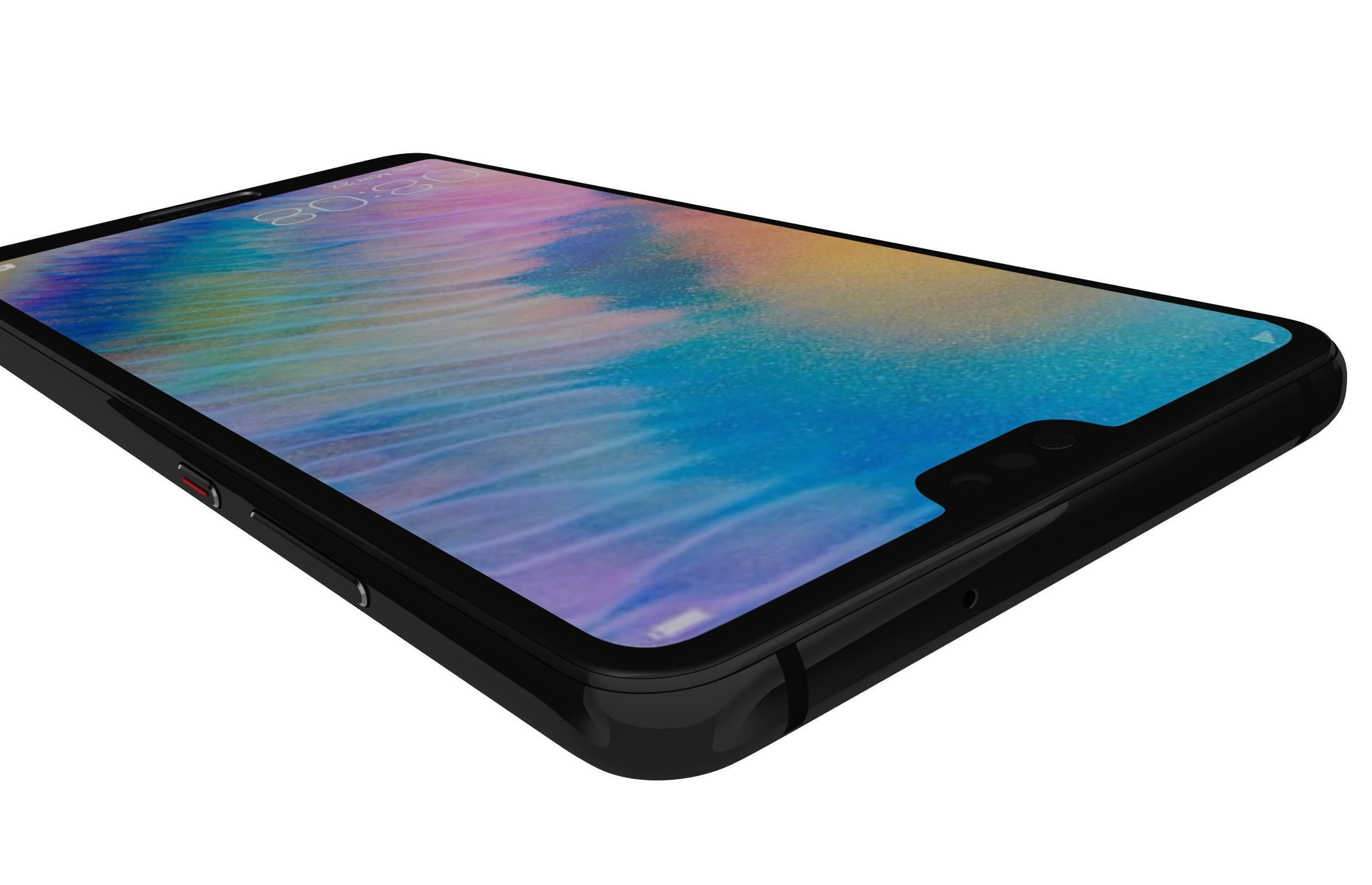 Huawei P20 All Colors 3D model_19
