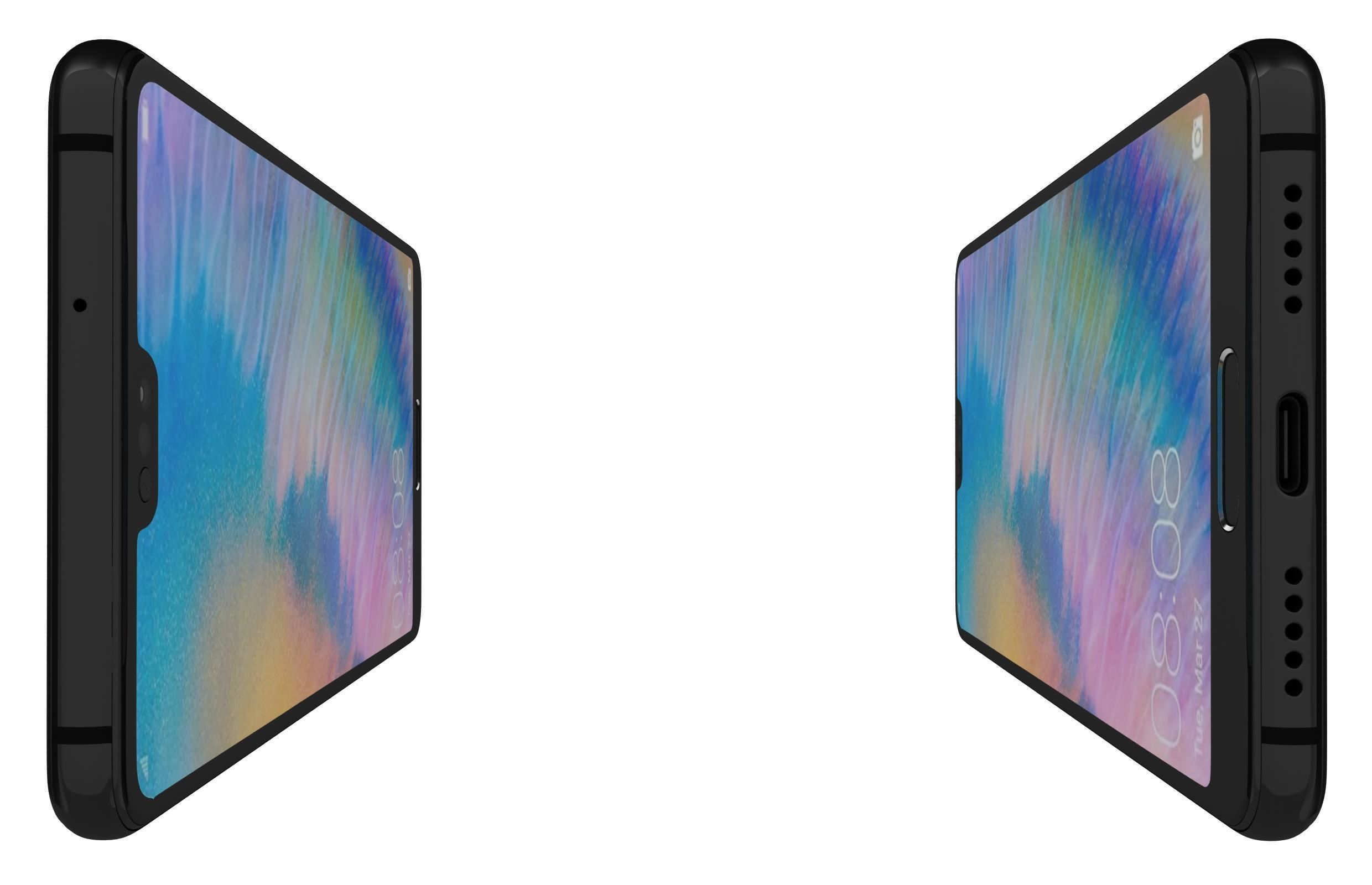 Huawei P20 All Colors 3D model_14