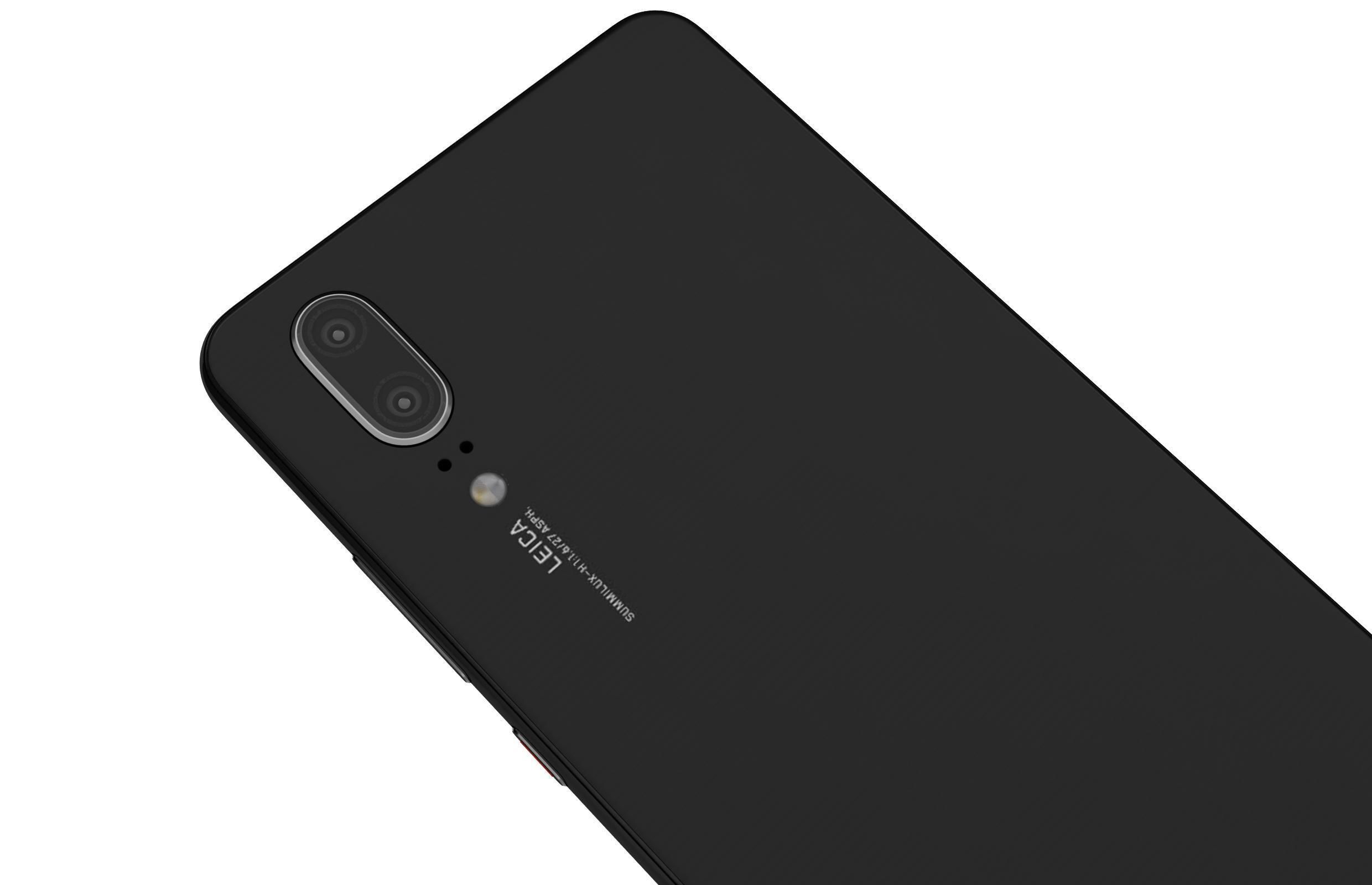 Huawei P20 All Colors 3D model_28