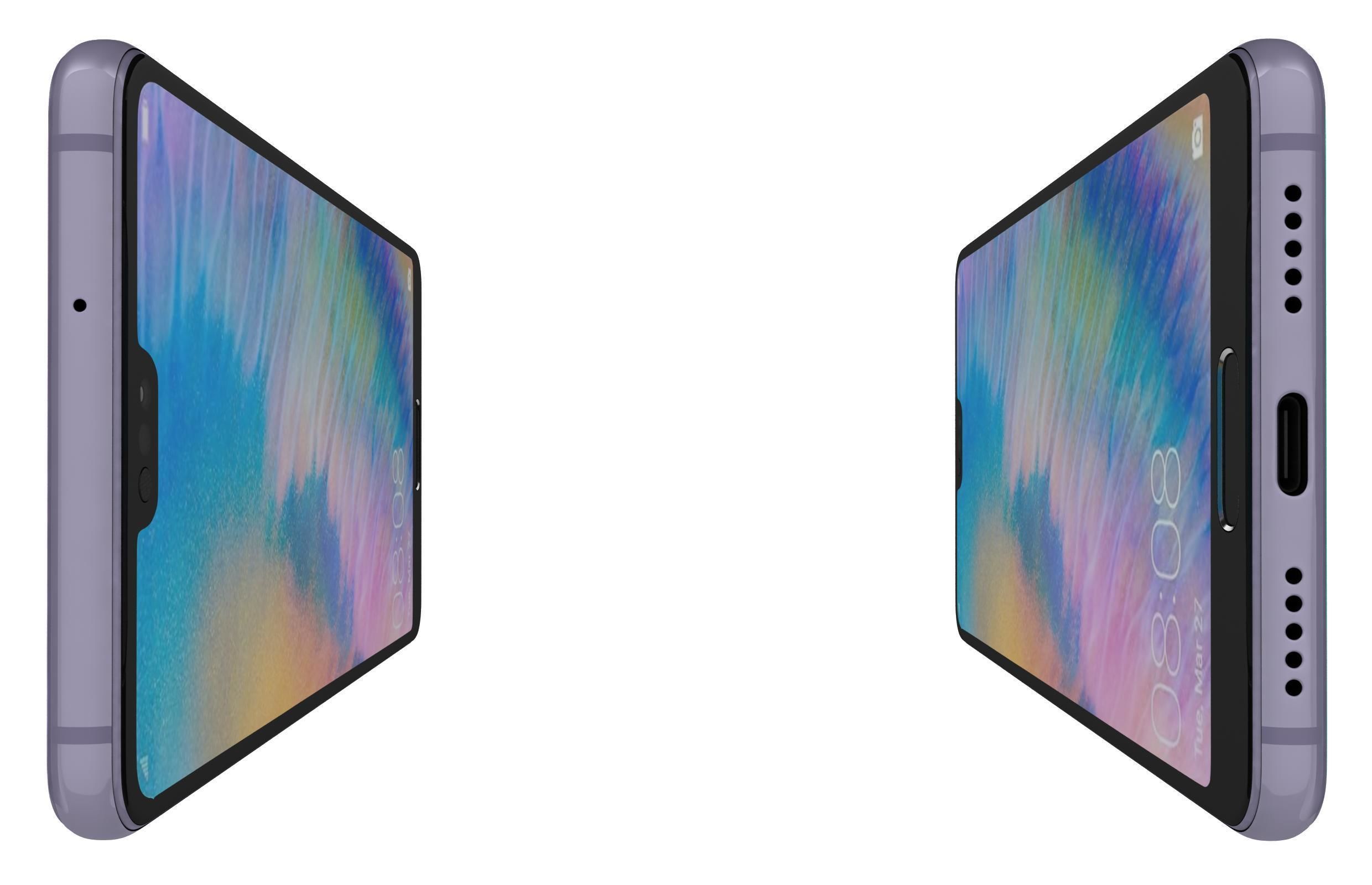 Huawei P20 All Colors 3D model_16