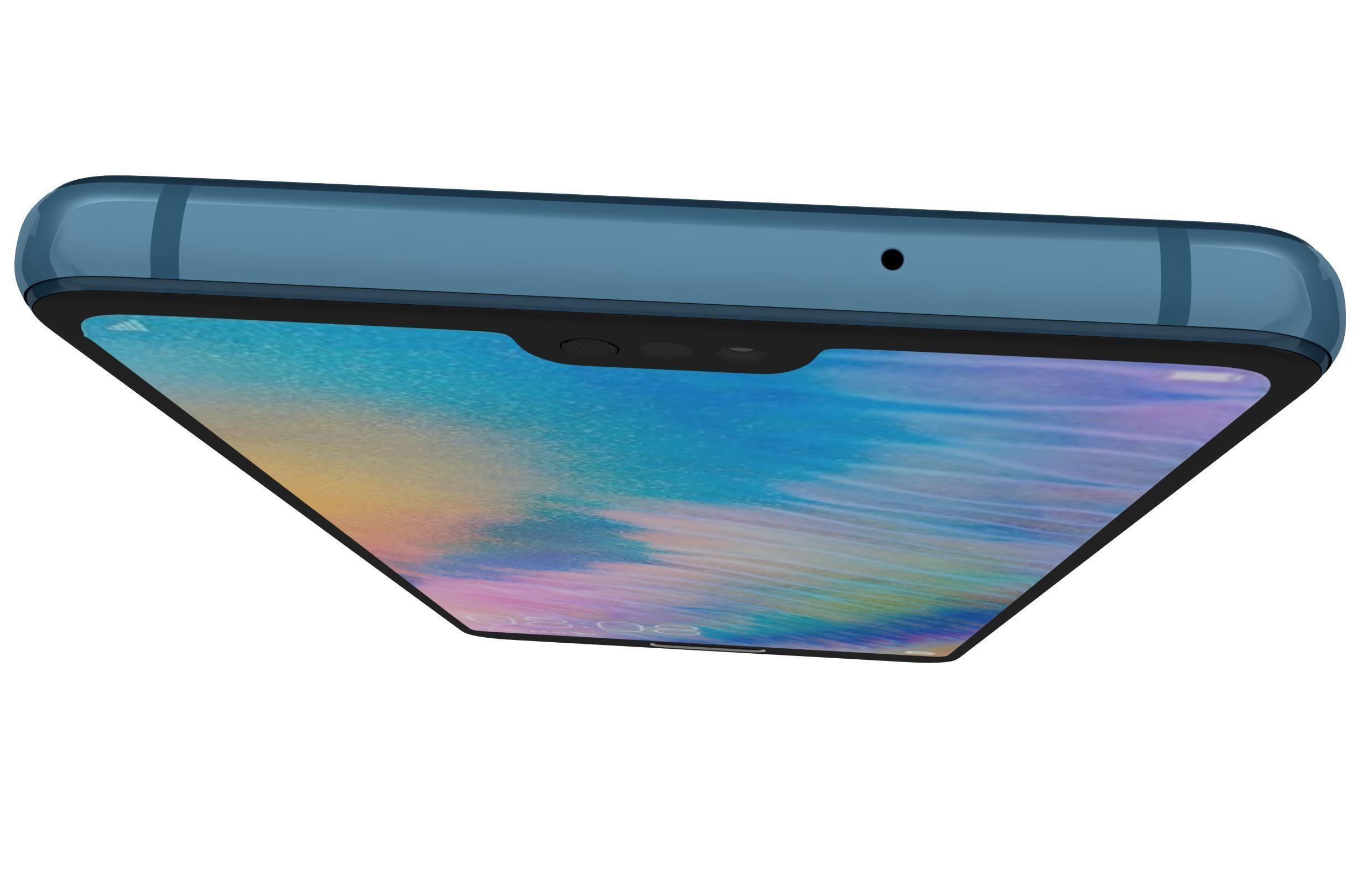 Huawei P20 All Colors 3D model_37