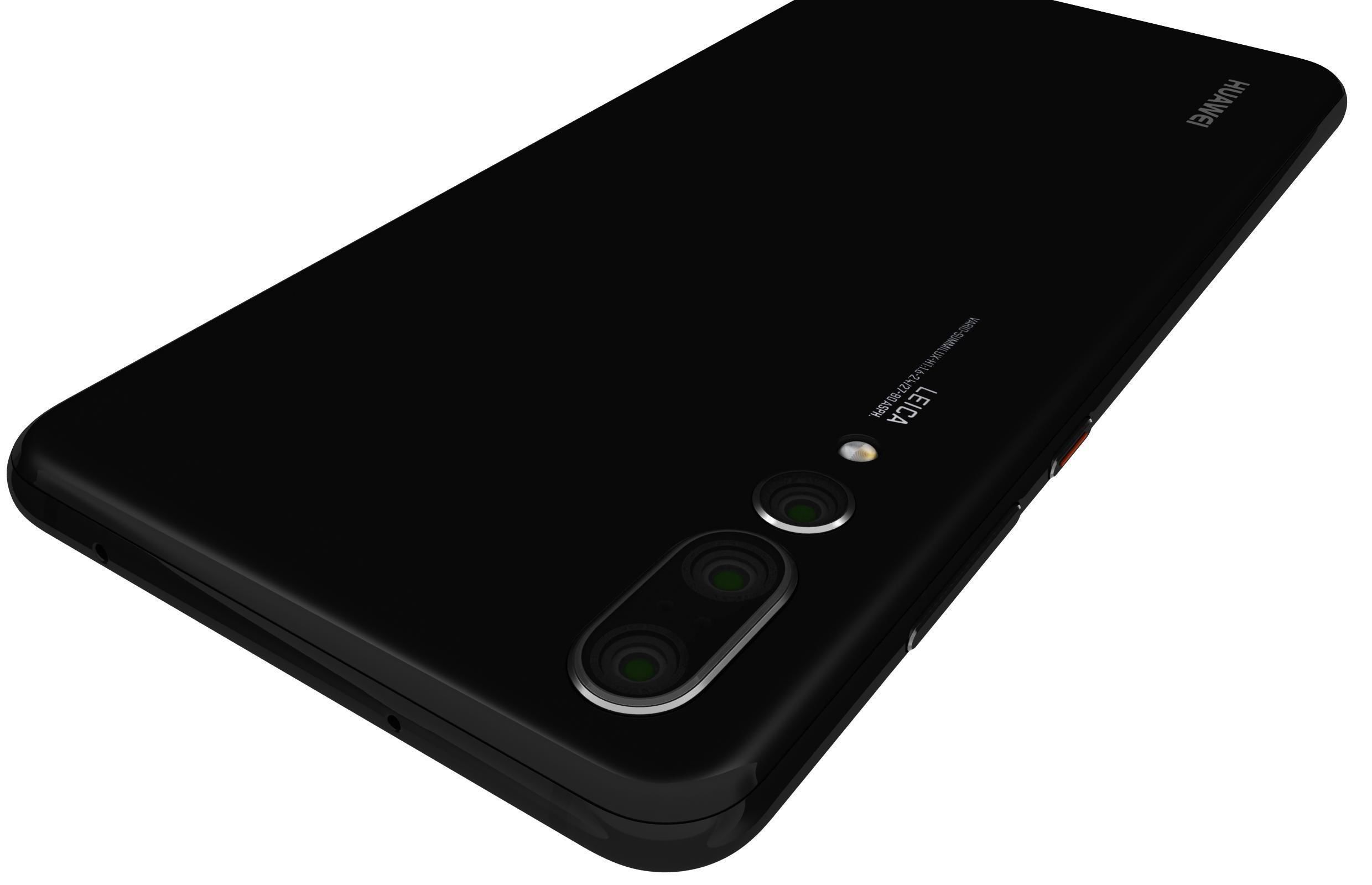 Huawei P20 Pro Black 3D model_7