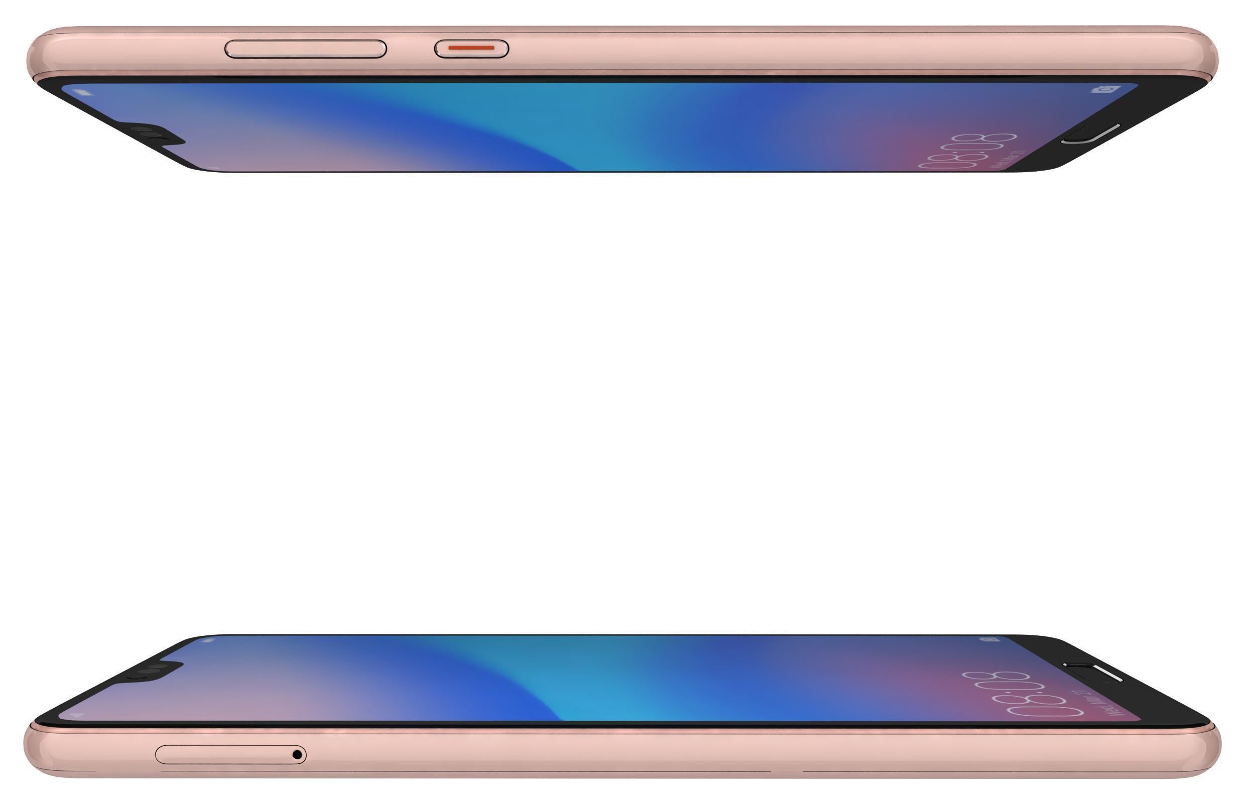 Huawei P20 Pro Pink Gold 3D model_2