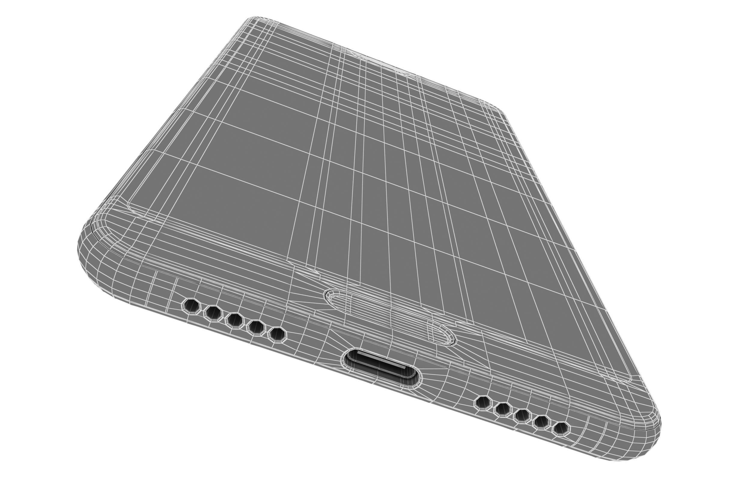 Huawei P20 Pro Pink Gold 3D model_17