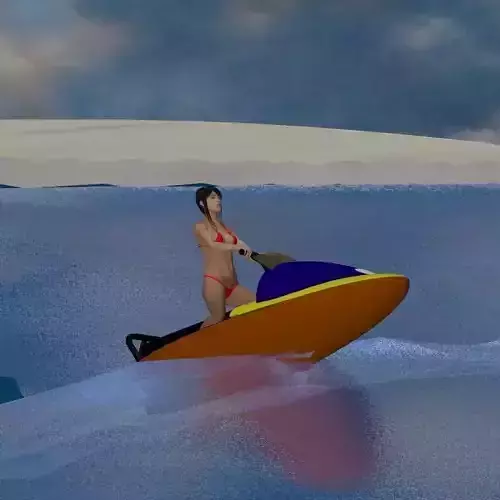 Sea Jet Sport 3D model