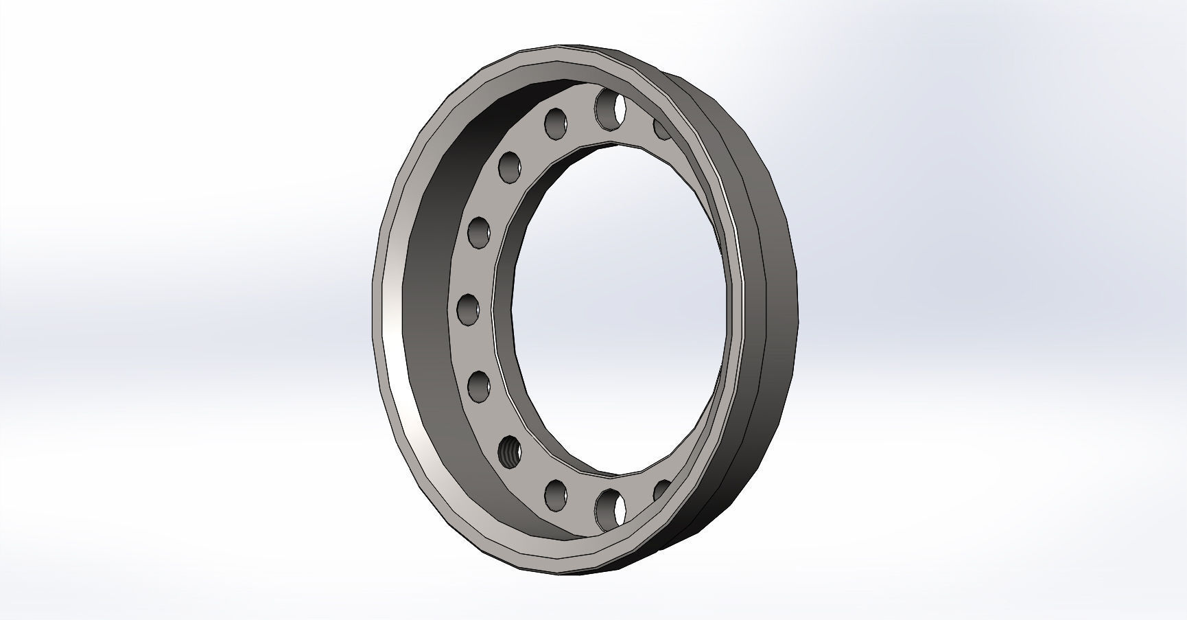 Eccentric hub 3D model_1