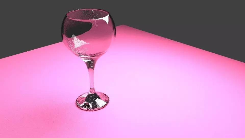 Glass of Wine Free 3D print model