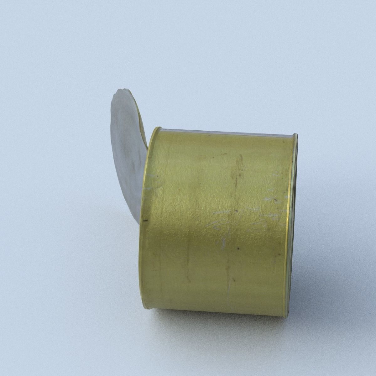 Canned Middle Poly 3D model_9
