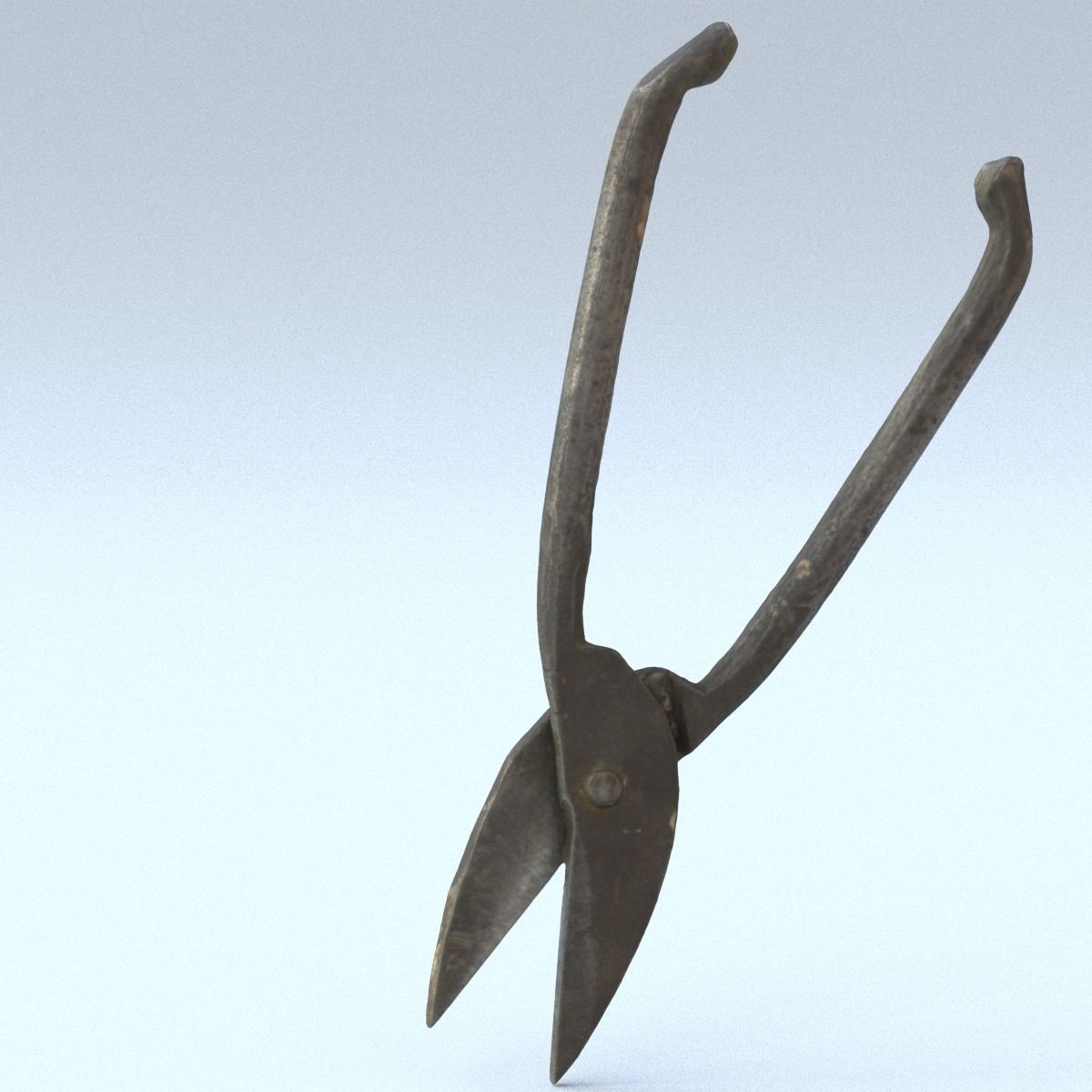Wire Cutters High Poly 3D model_12