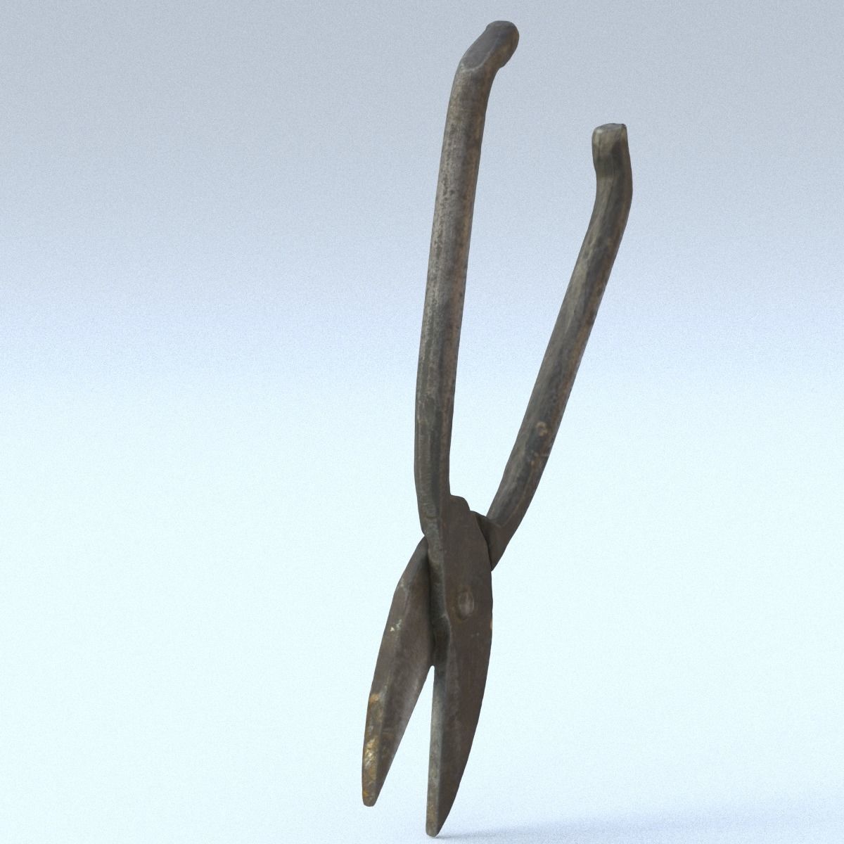 Wire Cutters High Poly 3D model_14