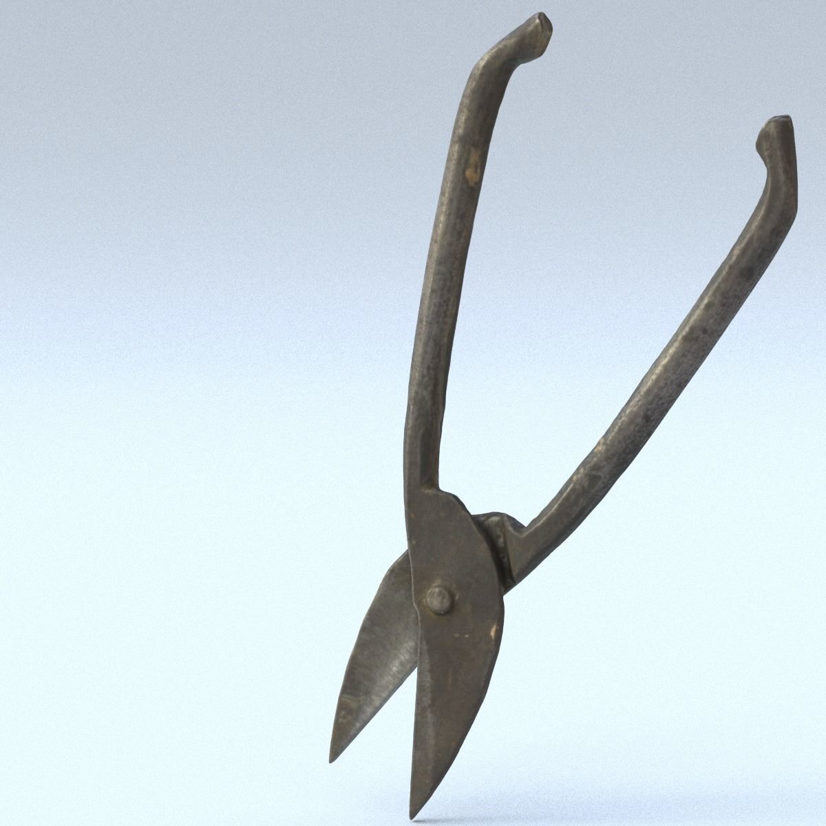 Wire Cutters High Poly 3D model_10
