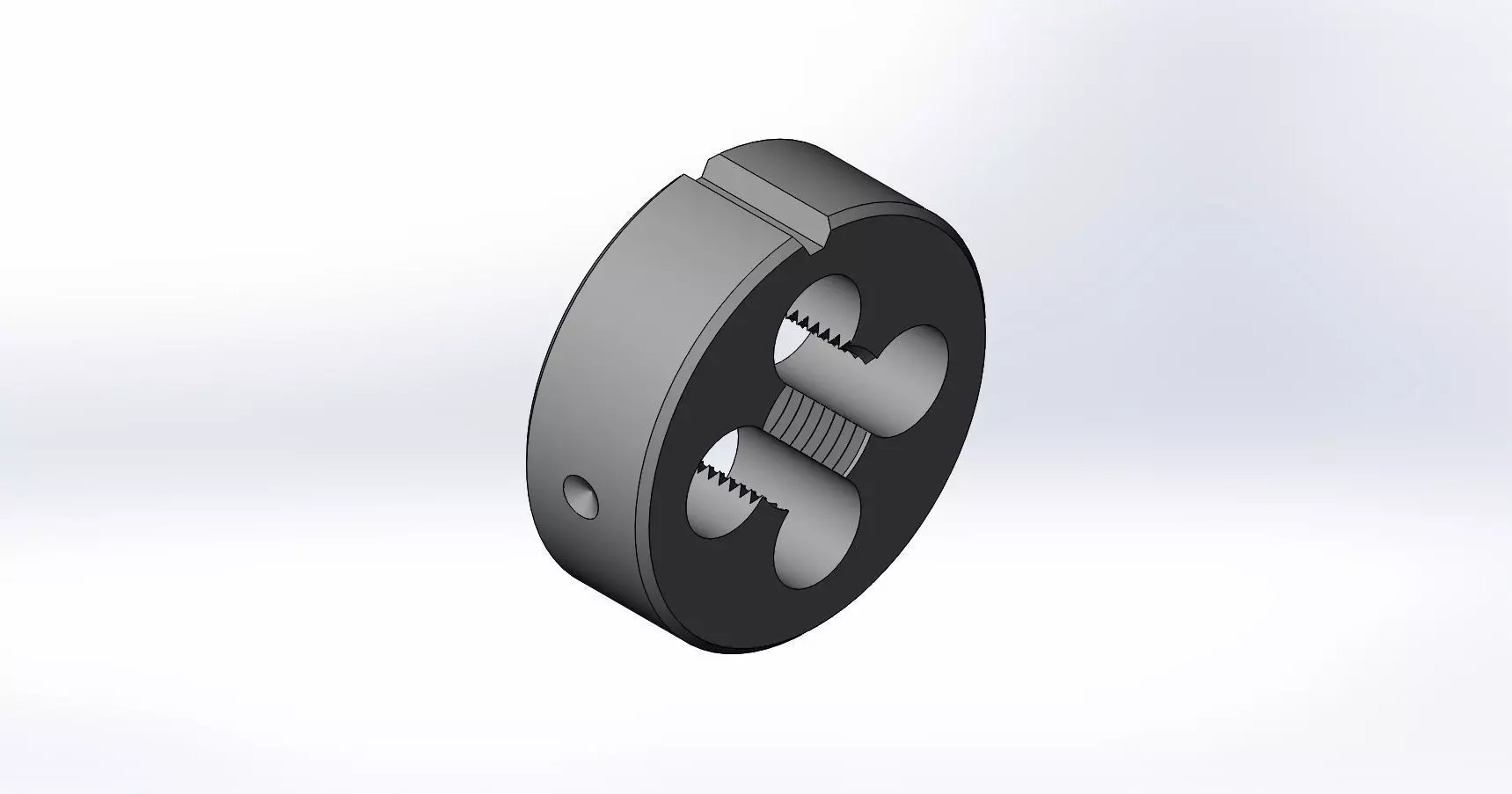 Thread cutting dies 3D model_0