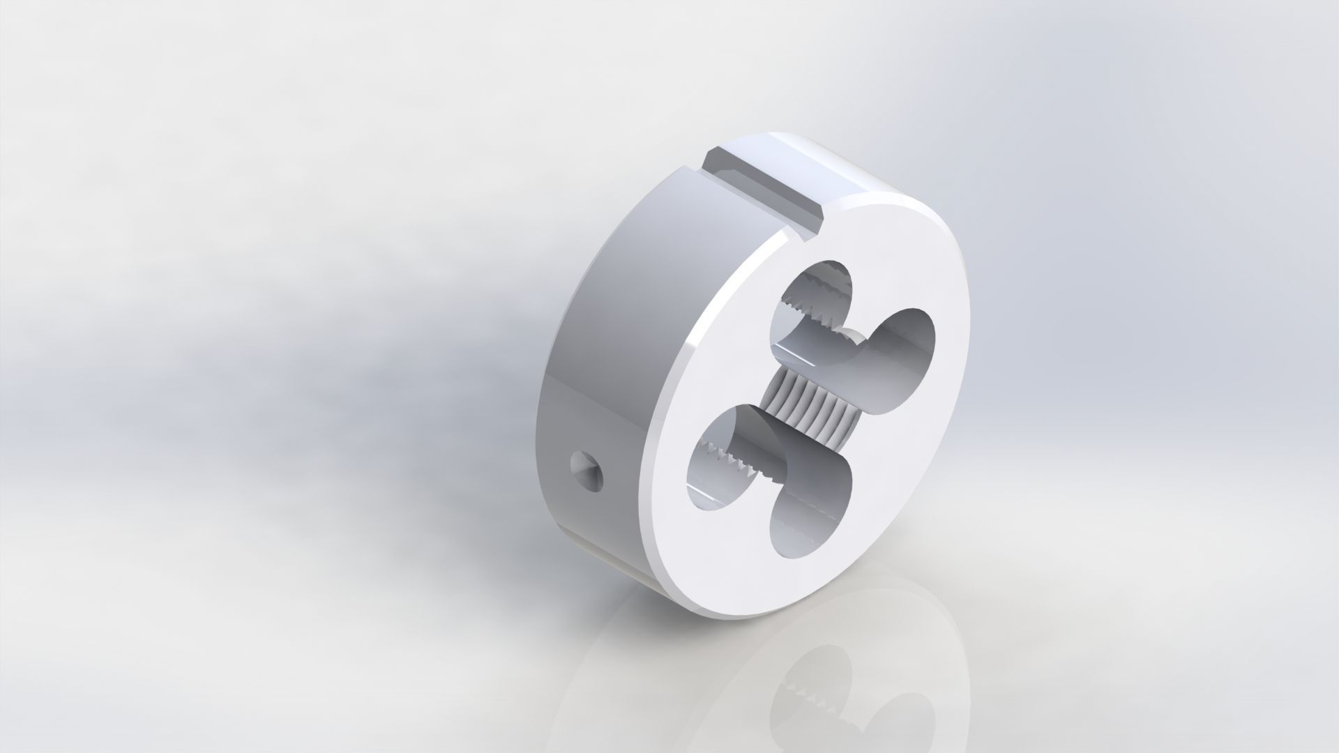 Thread cutting dies 3D model_1