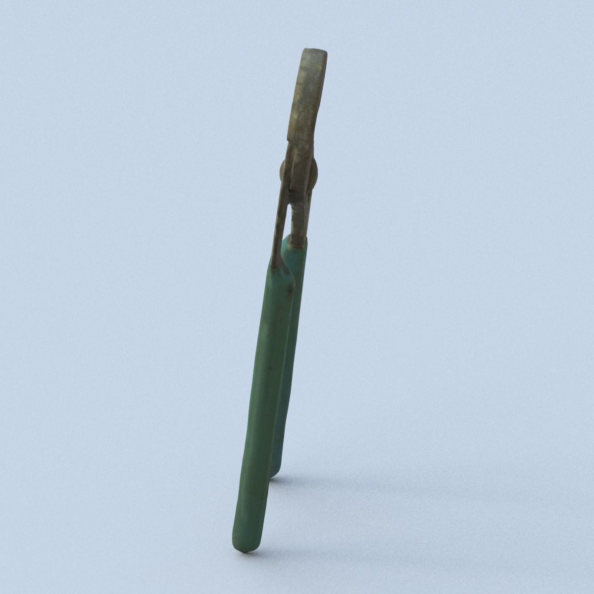 Wrench Low Poly old pliers Low-poly 3D model_4