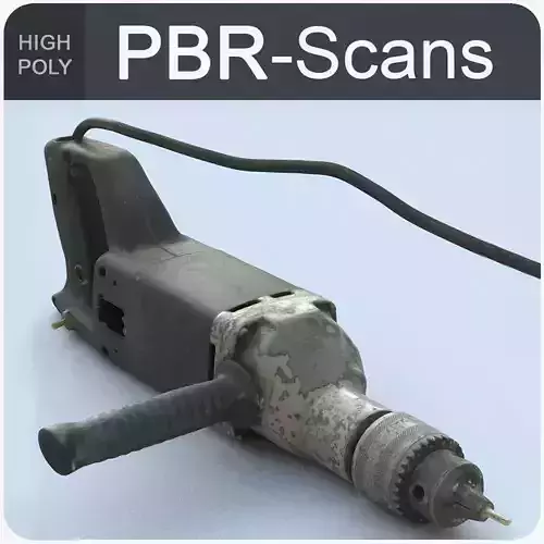 Drill High Poly hammer