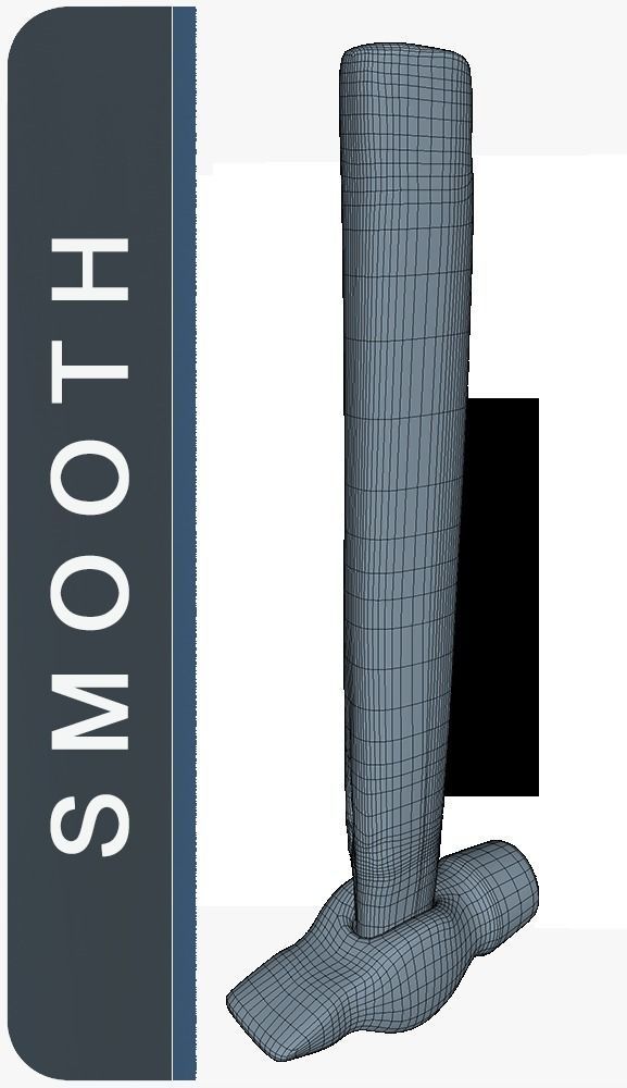 Hammer Middle Poly 3D model_1