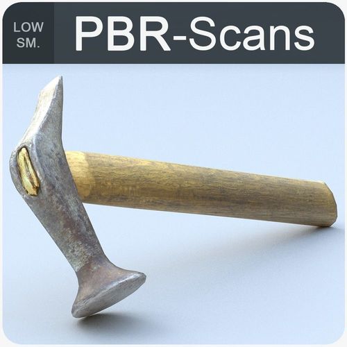 Hammer Low SM Low-poly 3D model