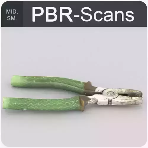 Pliers Low Poly