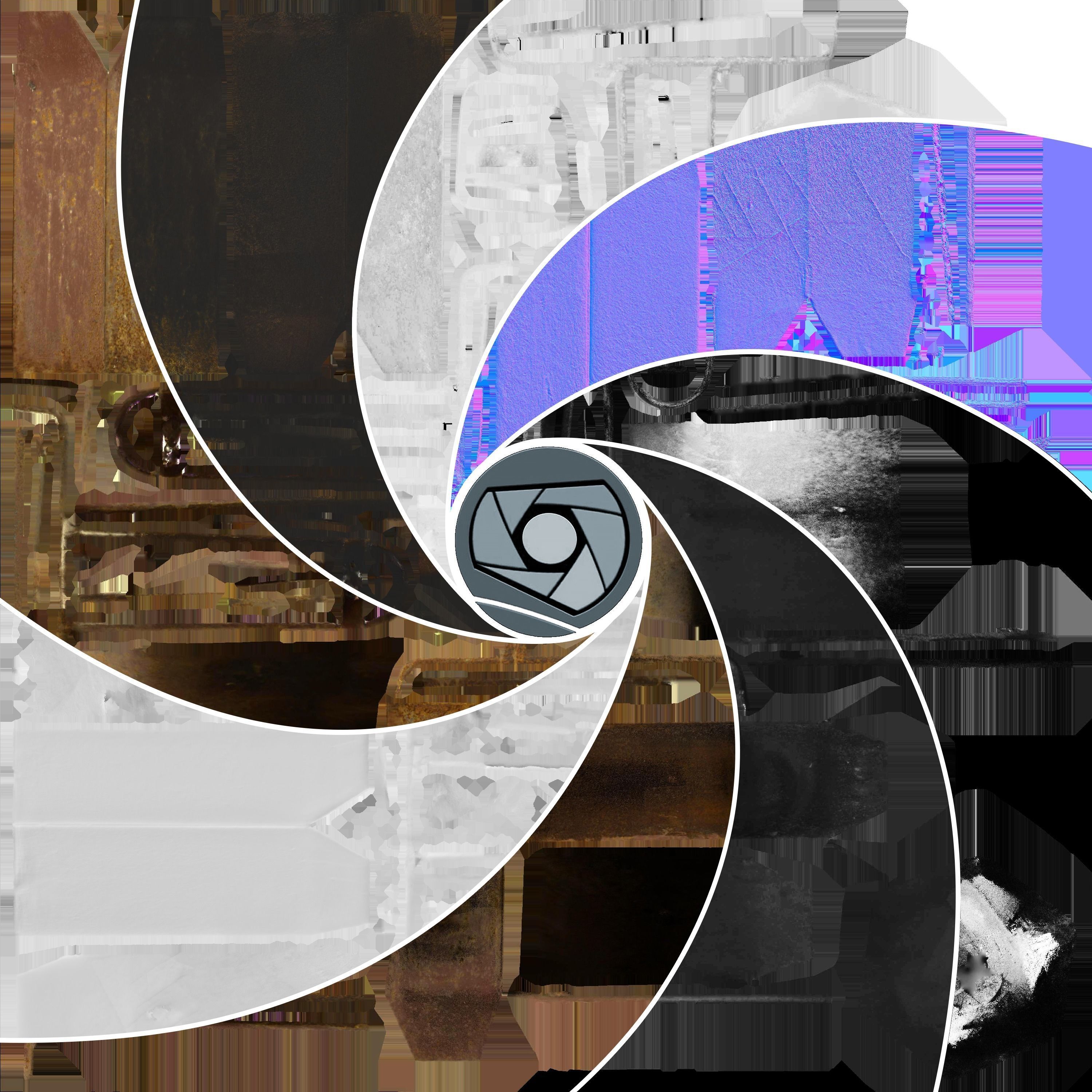 Rubbish Bin High Poly 3D model_3