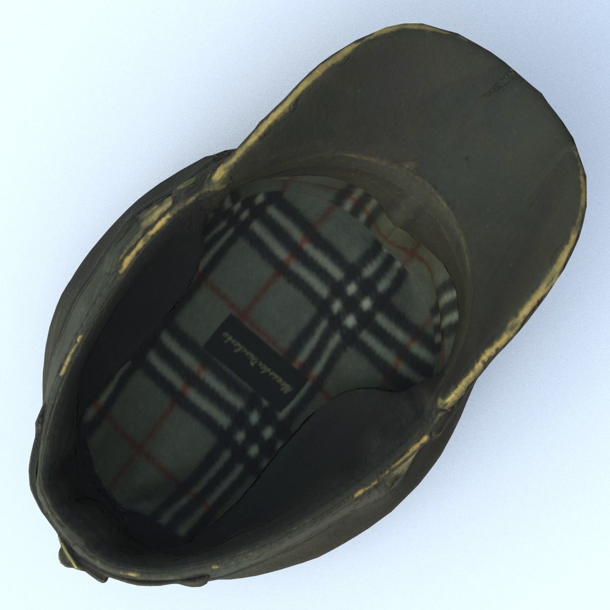 Old Cap Low Poly Low-poly 3D model_1