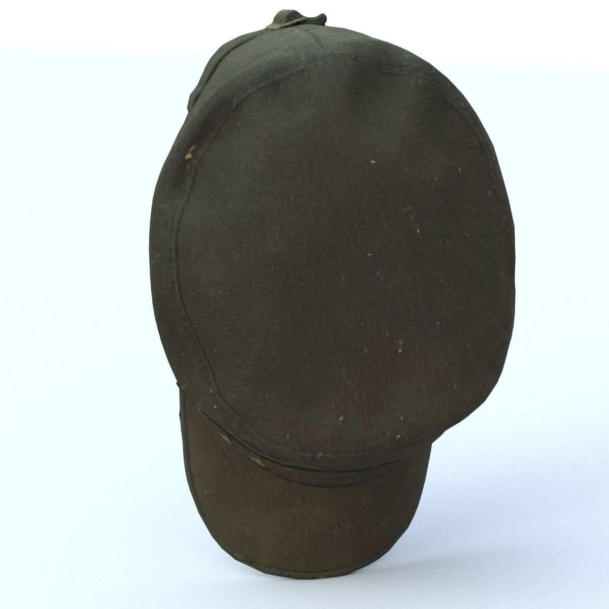 Old Cap Low Poly Low-poly 3D model_9