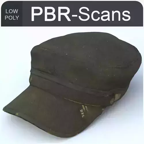 Old Cap Low Poly