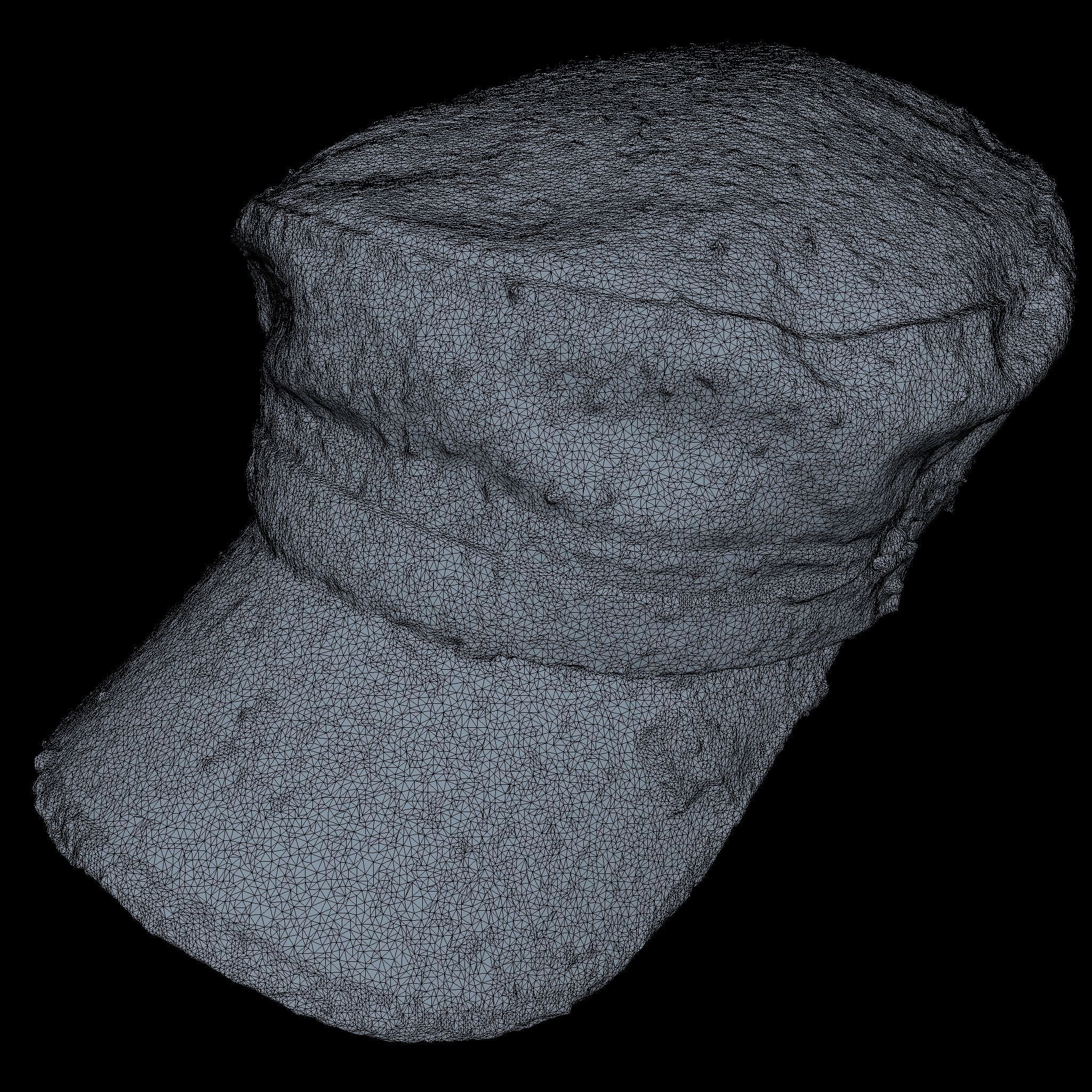Old Cap High Poly 3D model_3