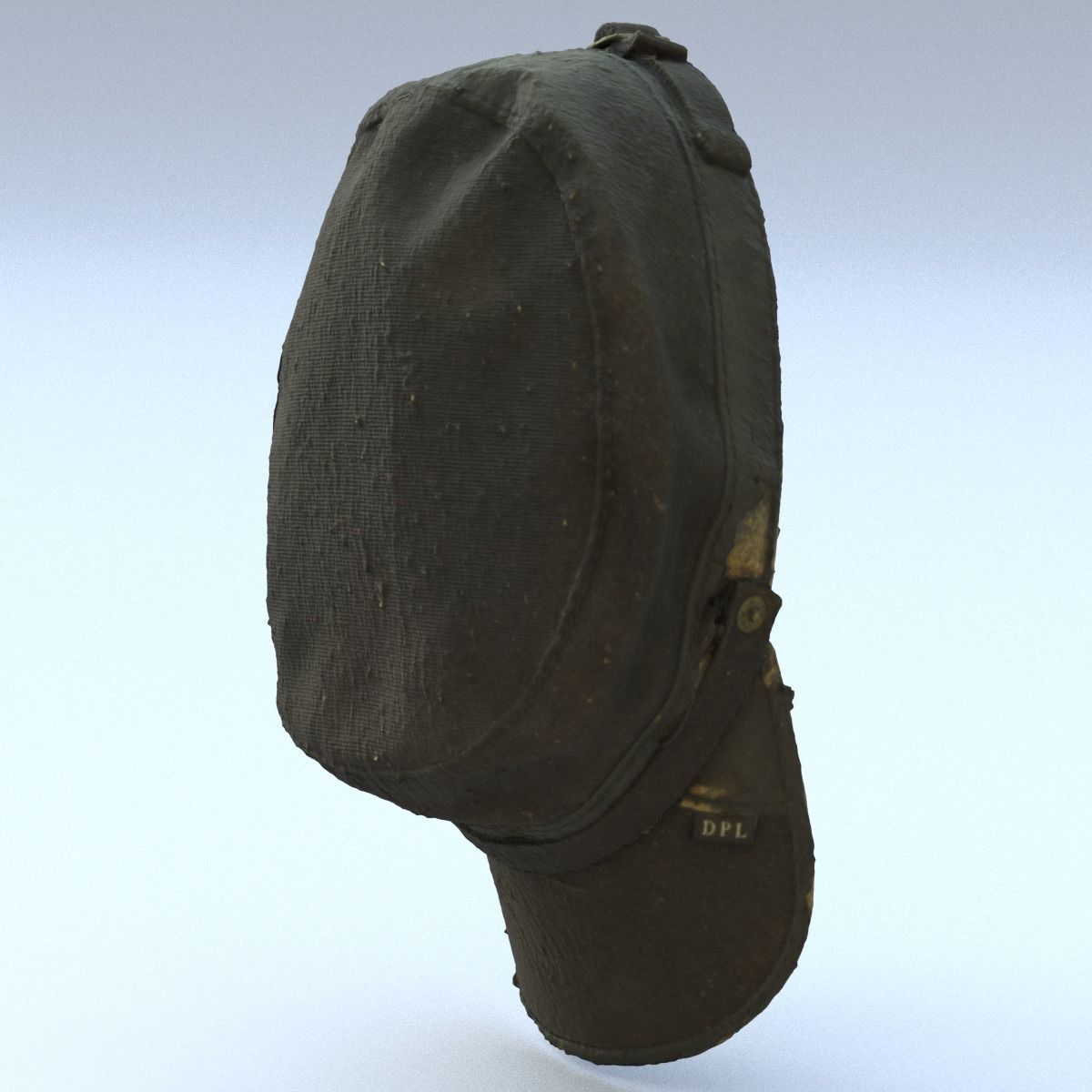 Old Cap High Poly 3D model_14