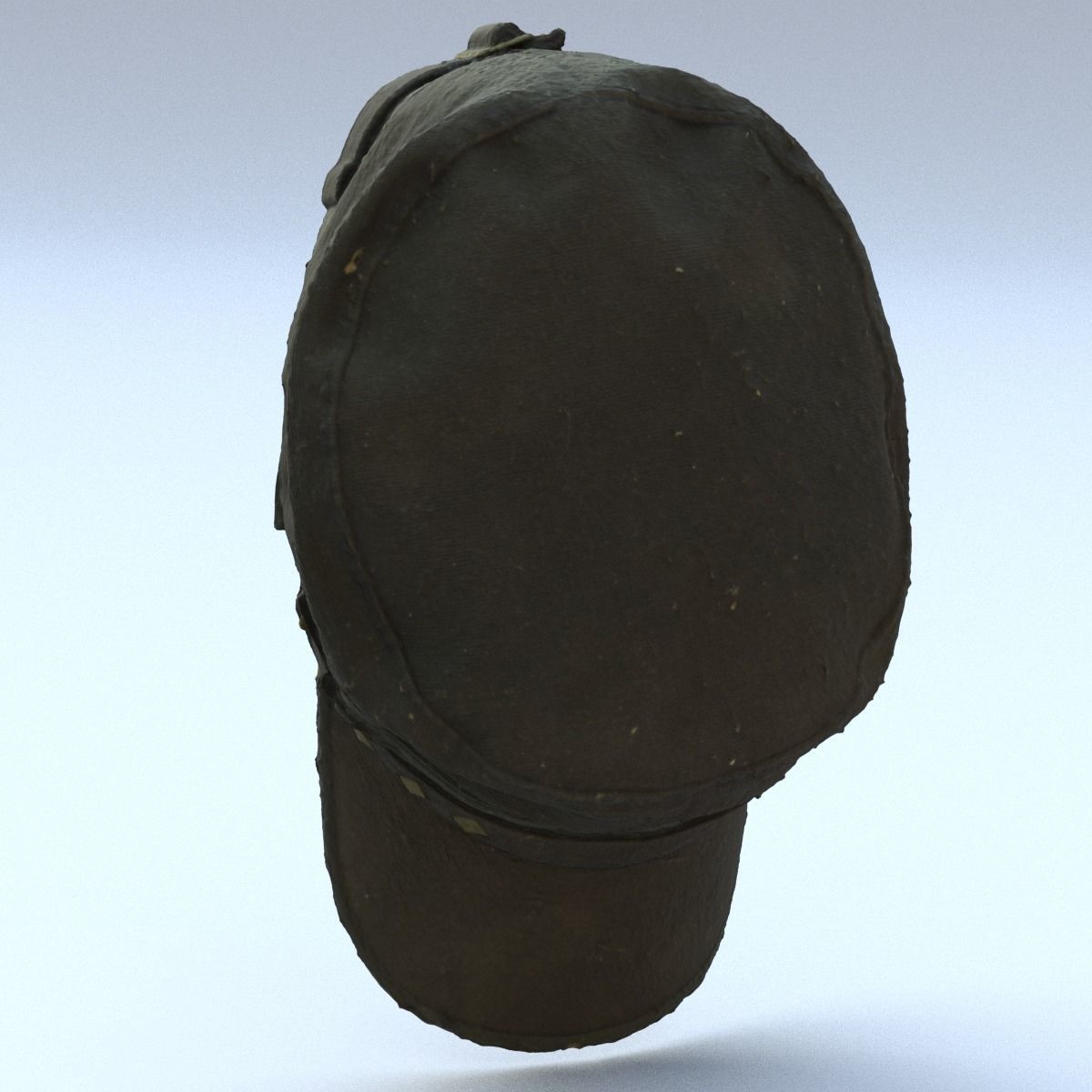 Old Cap High Poly 3D model_9