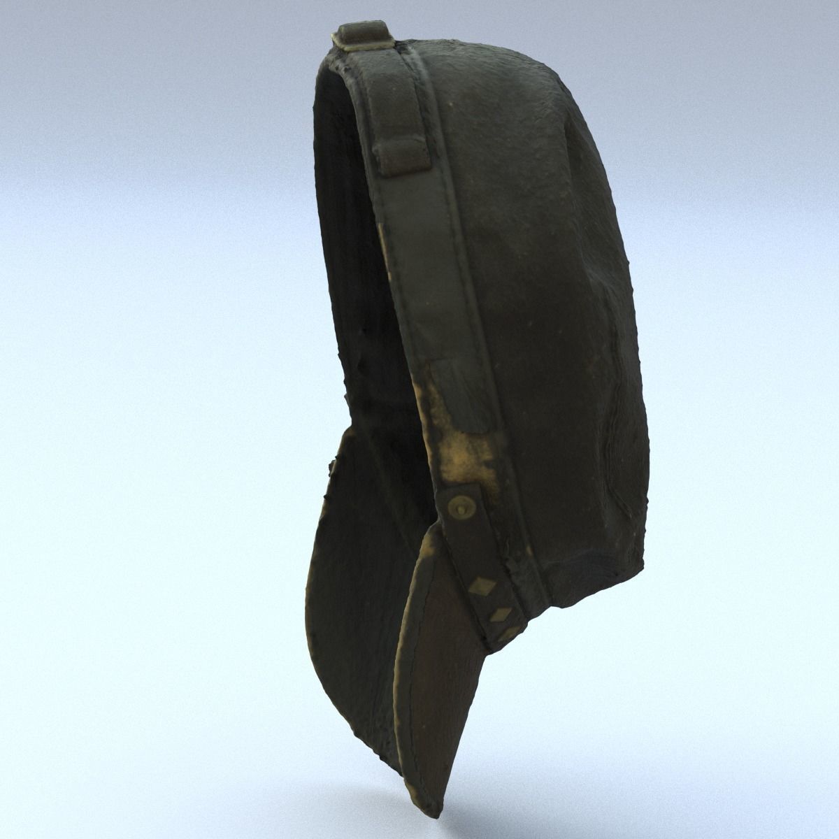 Old Cap High Poly 3D model_8