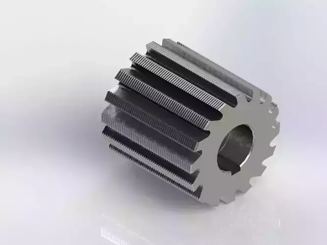 Milling cutter 3D model